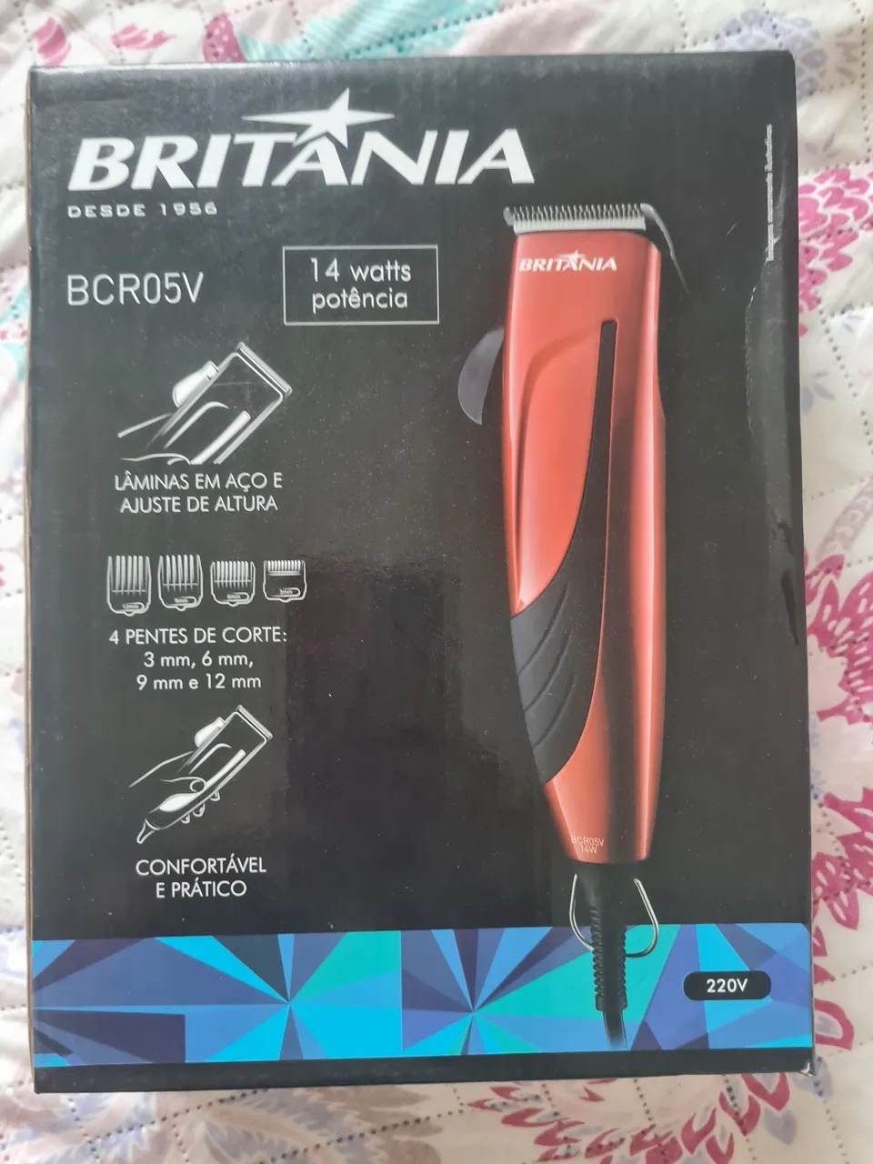 Aparador de pelos Britânia BCR05V