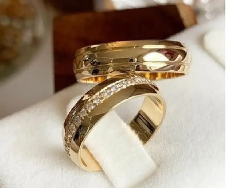Alianças de Casamento em Ouro - Foto 4
