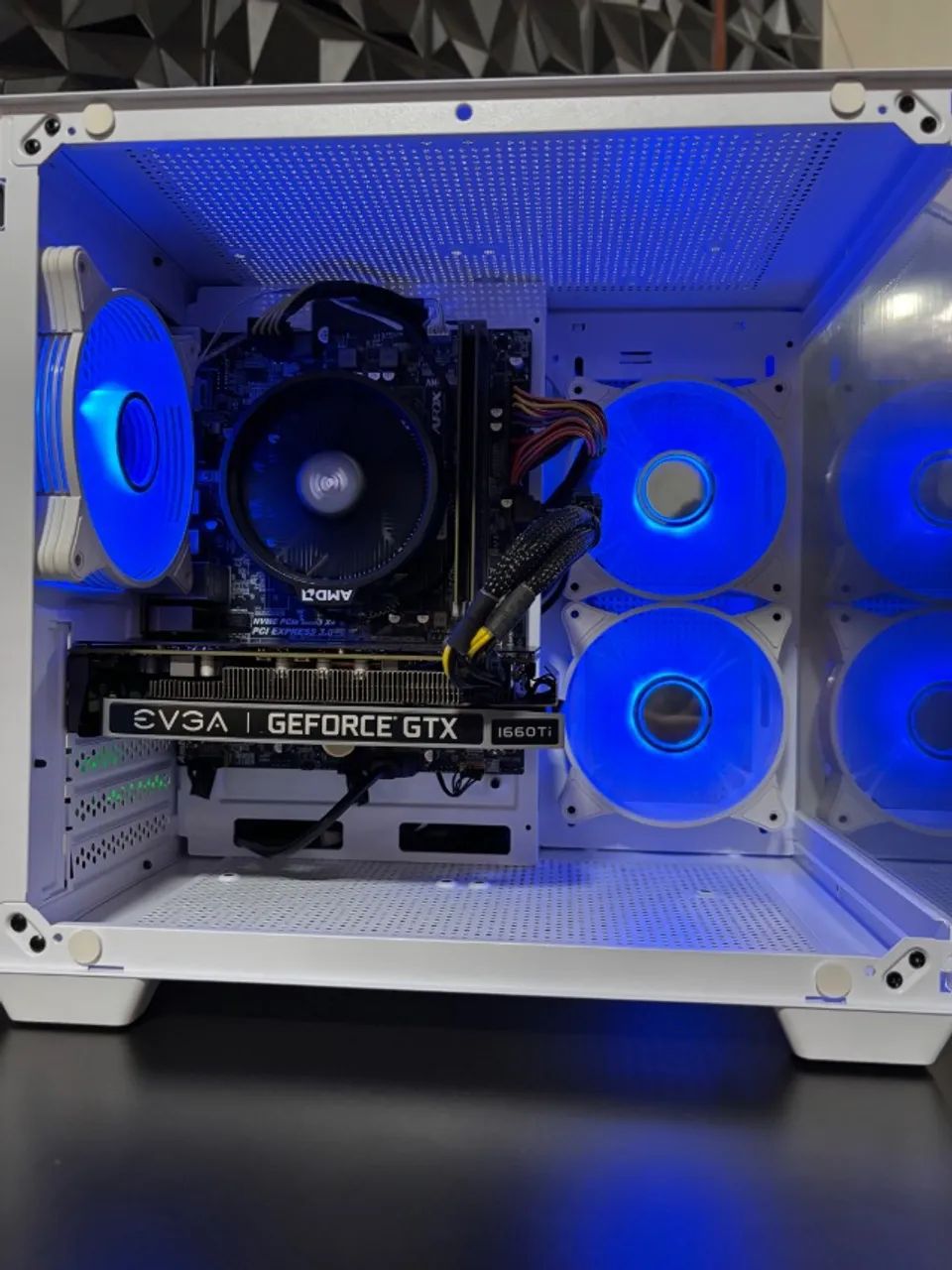 Pc gamer Ryzen 5 aquário branco  - Foto 3