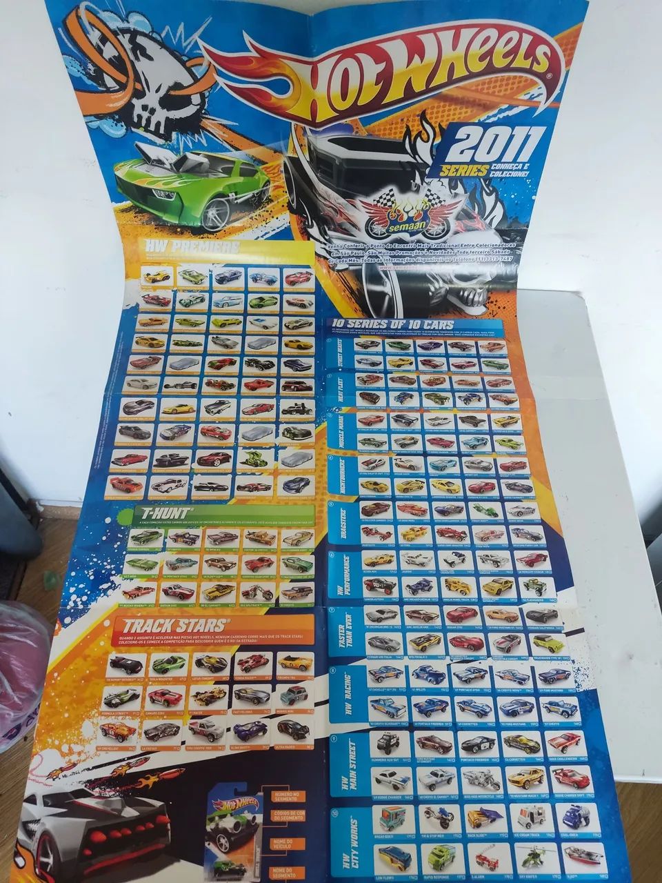 CATÁLOGO HOT WHEELS POSTER 2011 - Foto 5
