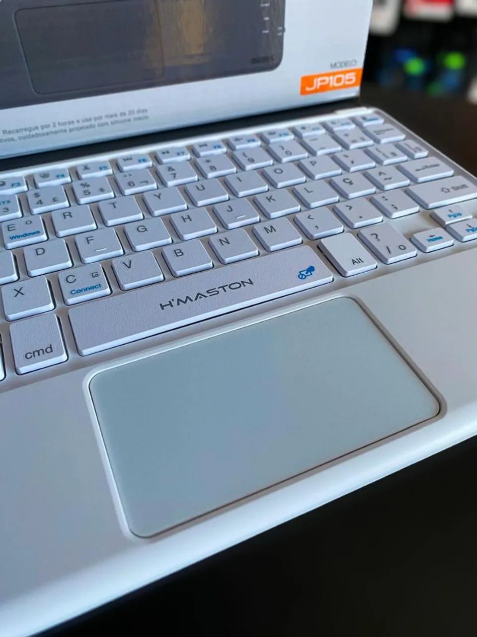 TECLADO BLUETOOTH COM TOUCHPAD HMASTON JP105 - Foto 3