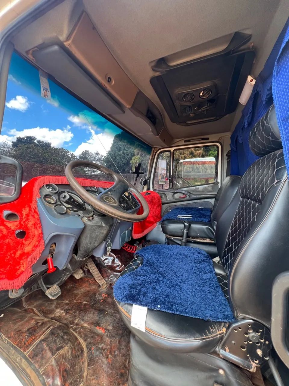 Mb 1620 extra caçamba truck com ar condicionado  - Foto 5