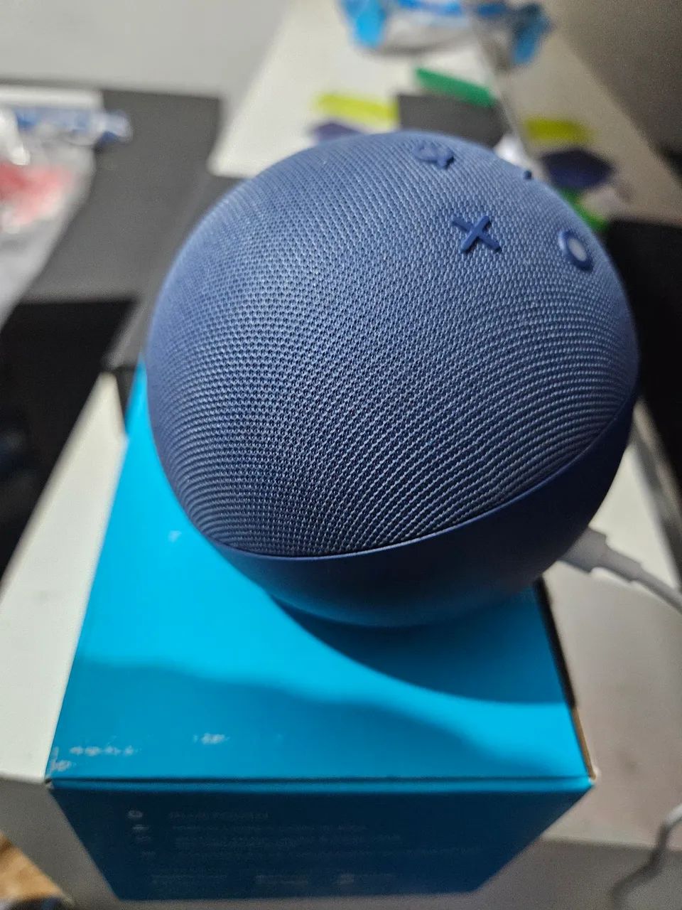 Amazon Echo Dot 5 gen Geração - Azul - Foto 3