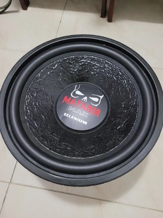falante sub Selenium Matador 15 Pol 800W Rms 2+2 - 15Sw/12a - distorcendo - Foto 3