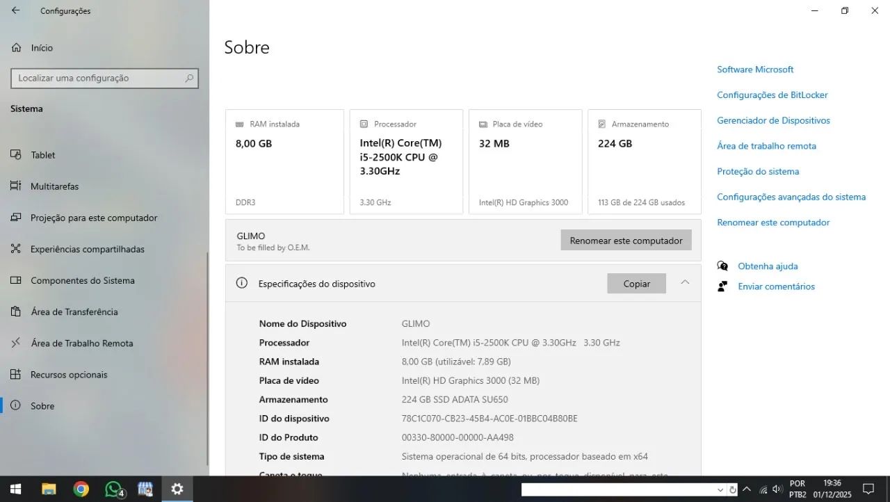 CPU Pc empresa  oportunidade  - Foto 2