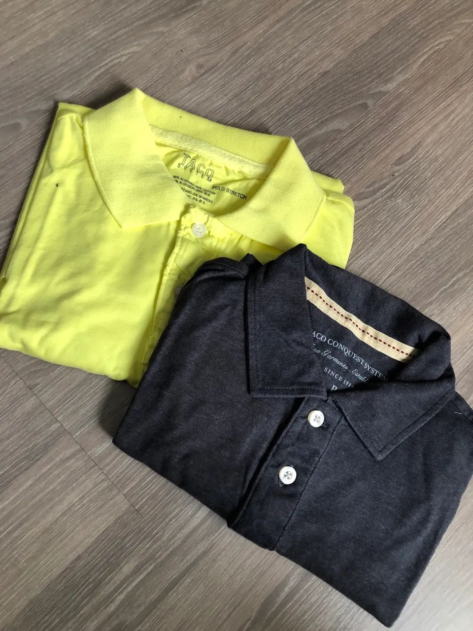 CAMISA POLO TAMANHO P DA TACO 