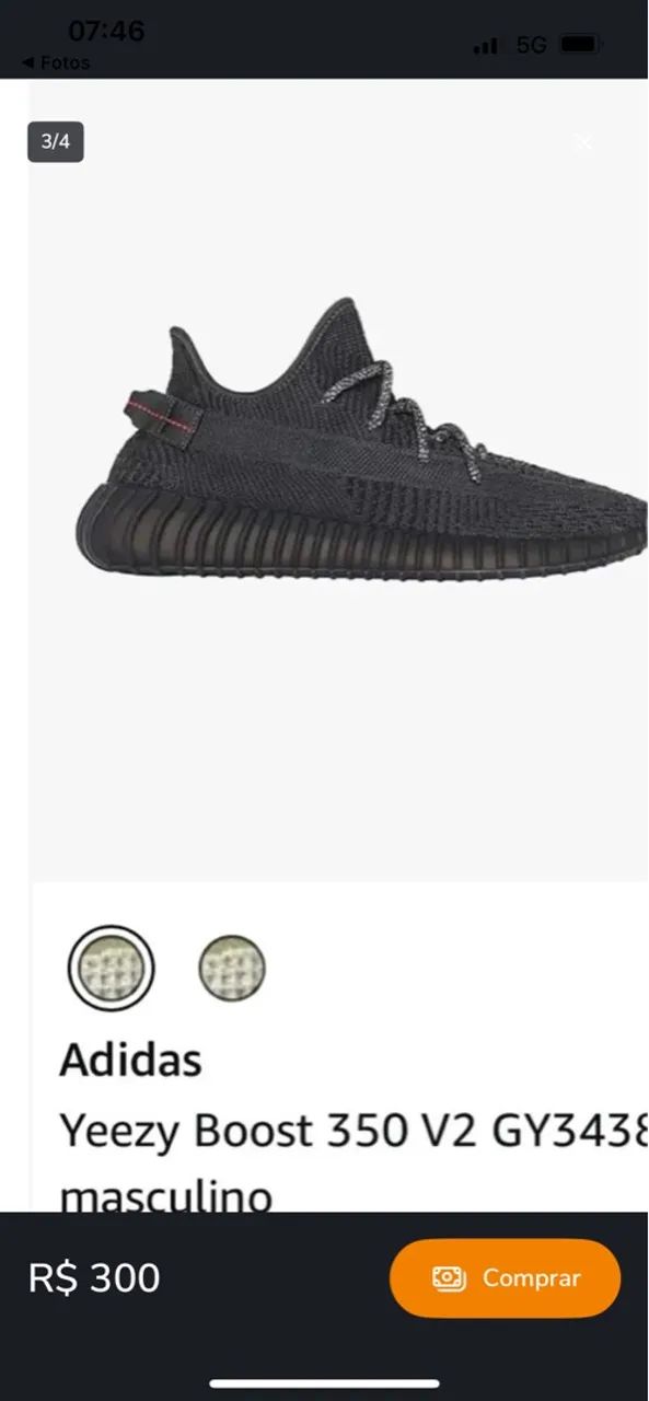 Yeezy Boost 350 V2 Black - Foto 5