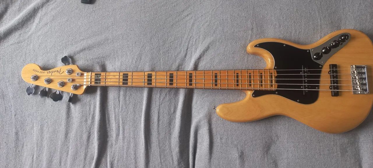 Baixo Fender Jazz Bass american Elite - Instrumentos musicais