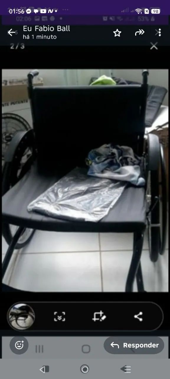 Cadeira de rota ortomix para cadeirante altonomo e que anda acompanhado 