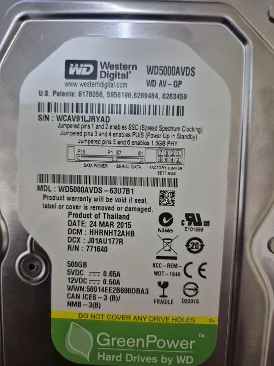 HD 500gb para PC praticamente novo - Foto 2