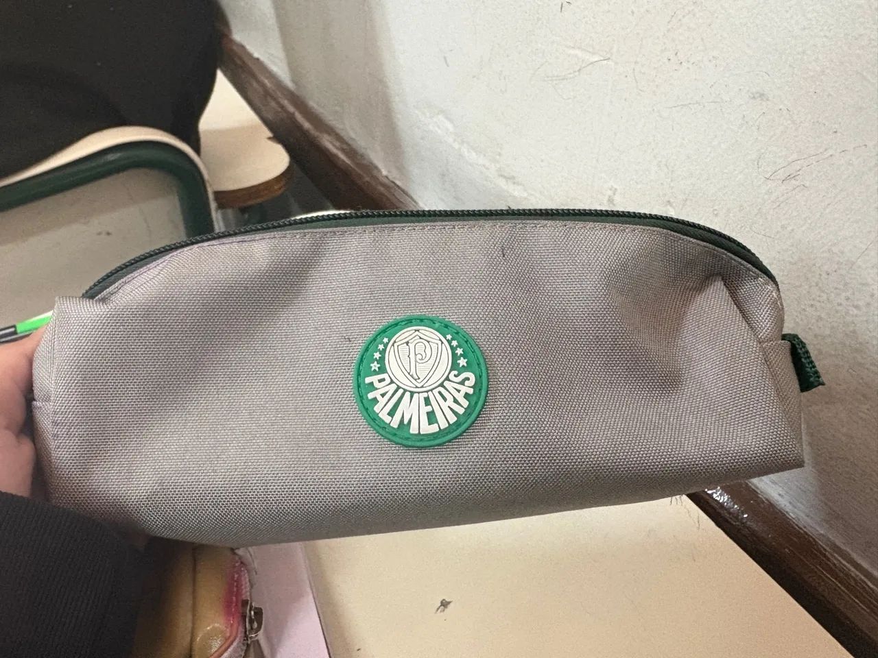 Estojo cinza do palmeiras (oficial e lindão)