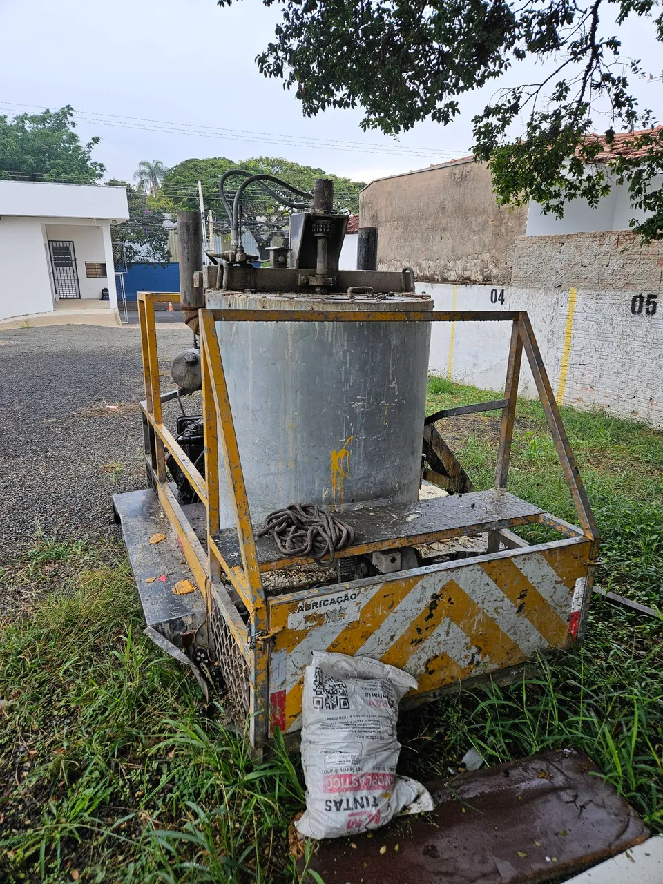 Fusor de Tinta Termoplastica para Sinalização Viária 