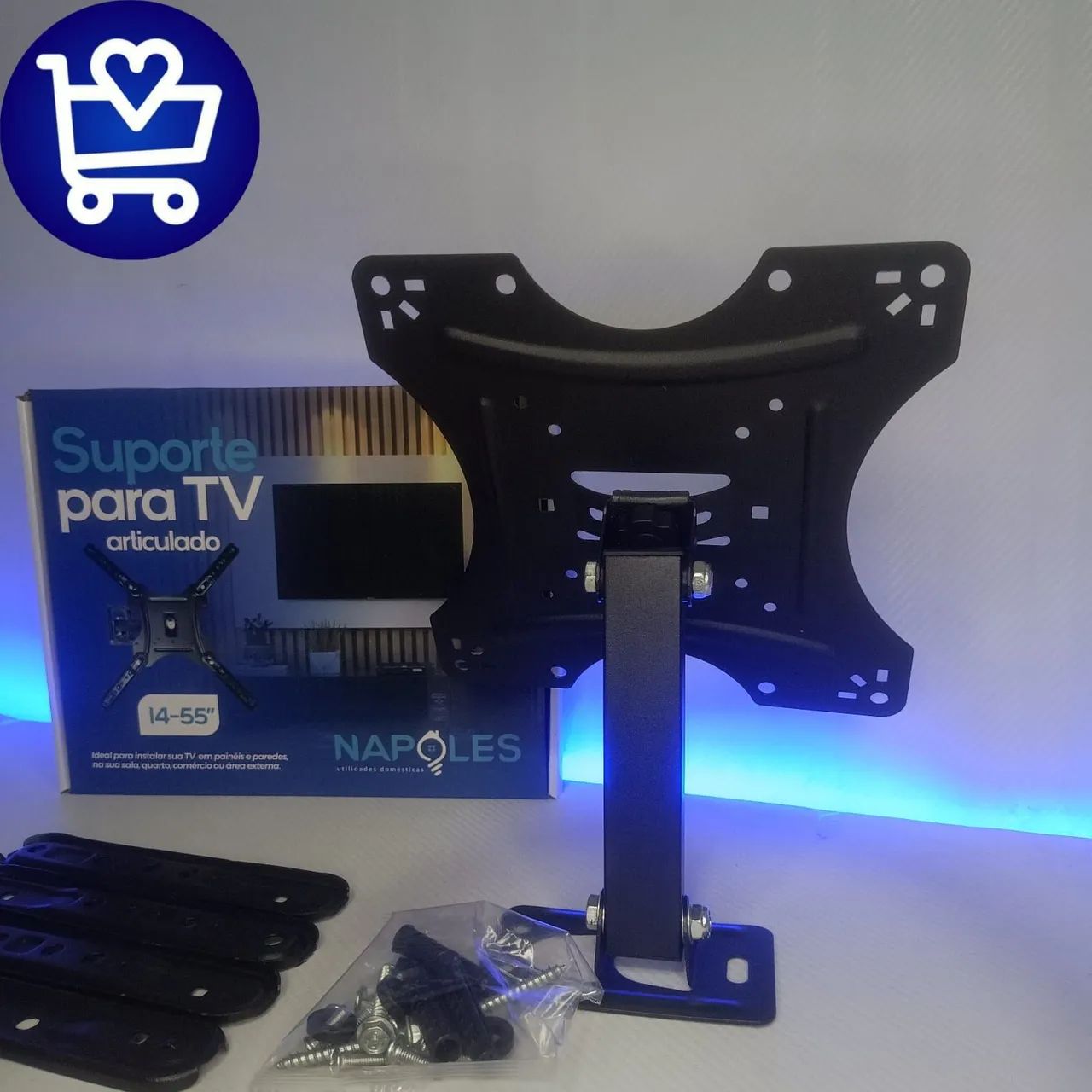 Suporte para TV articulado 14-55 polegadas