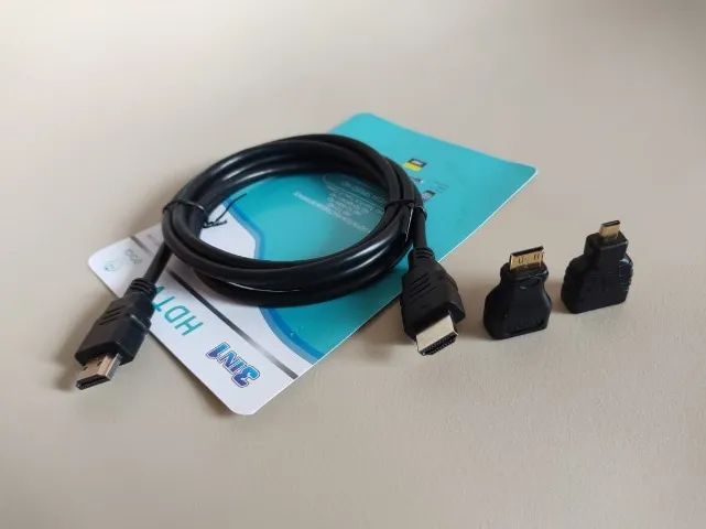 Cabo Hdmi 3 Em 1 (hdmi + Mini Hdmi + Micro Hdmi) (Entrega Grátis) - Foto 5