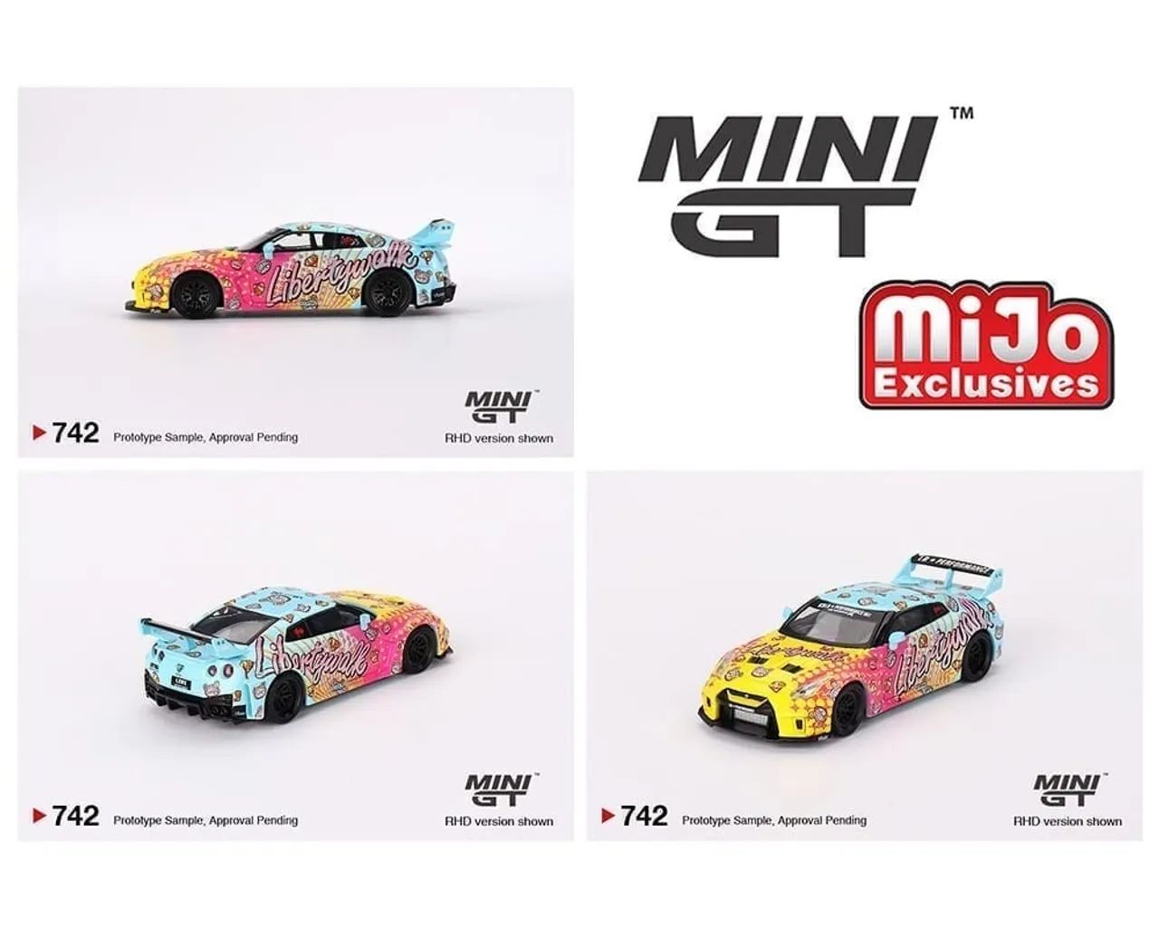 Mini GT 742 LB-Silhouette WORKS GT Nissan 35GT-RR Ver.1 Kuma