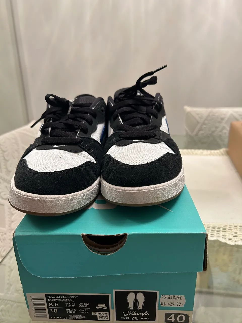Tênis Original NIKE SB ALLEYOOP - Foto 2