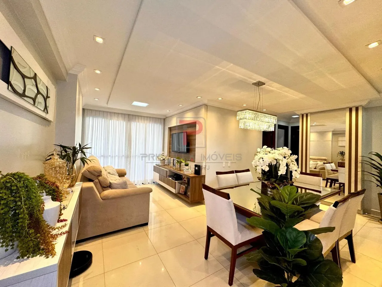 Apartamento com 3 quartos e 115m² em Tambaú - João Pessoa