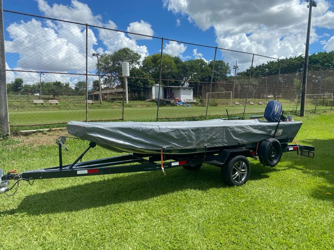 Canoa 5M Marreco de Goiás 2021 Motor 25/30 Hp com partida 2016  - Foto 13