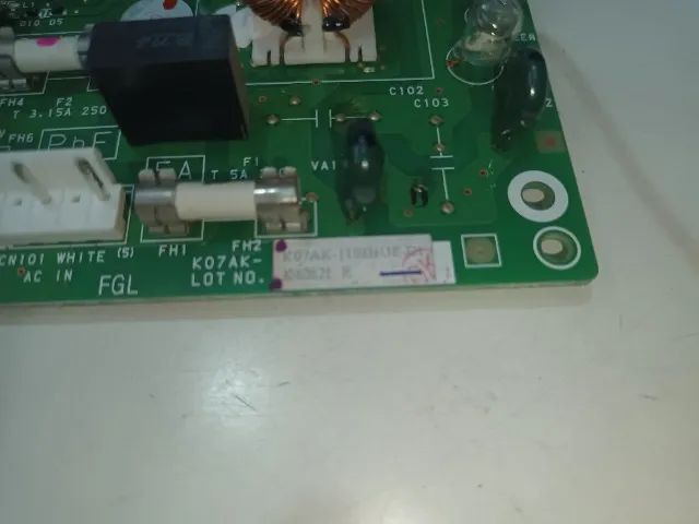 Placa de Ar-condicionado - Fujitsu (K07AK-1102HUE-C1) - Foto 2
