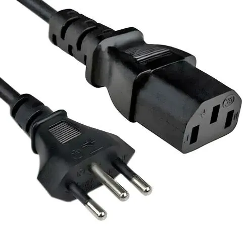 Cabo de Força para Fonte ATX 10A 3x0.5 com 1,4 Metros- CDX001