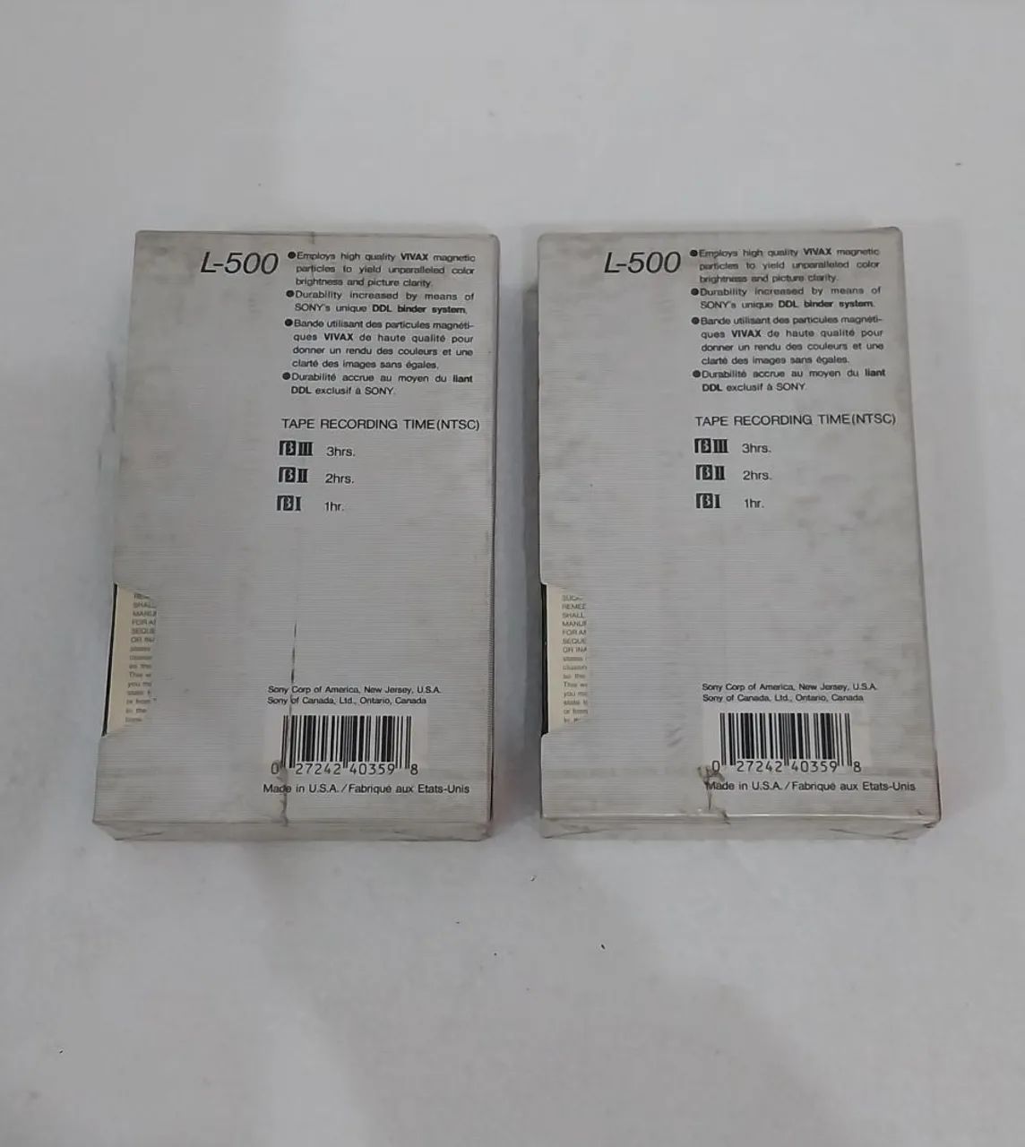 FITAS VHS L 500 BETA LACRADAS - Foto 3