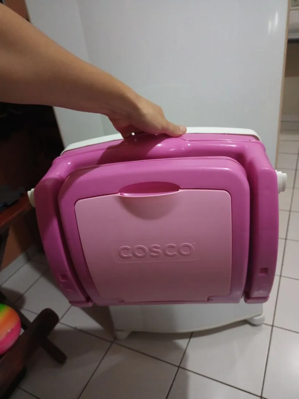 Cadeirinha Cosco Dobrável - Rosa