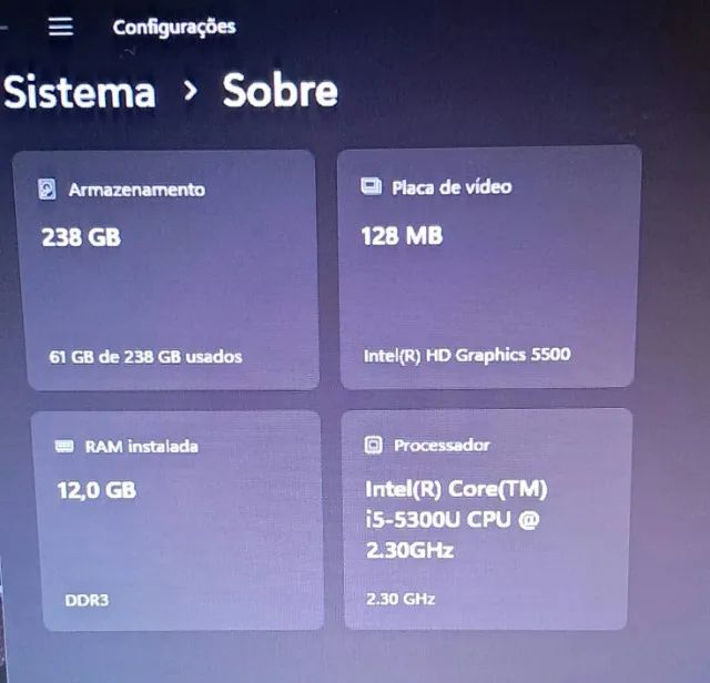 Thinkpad T Séries 450s 12 GB Ram, SSD 256, Duas baterias, tela 14 FHD, teclado iluminado - Foto 3