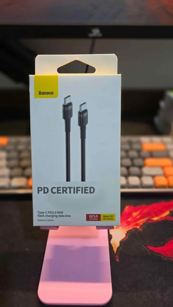 Cabo tipo C PD 60W Baseus