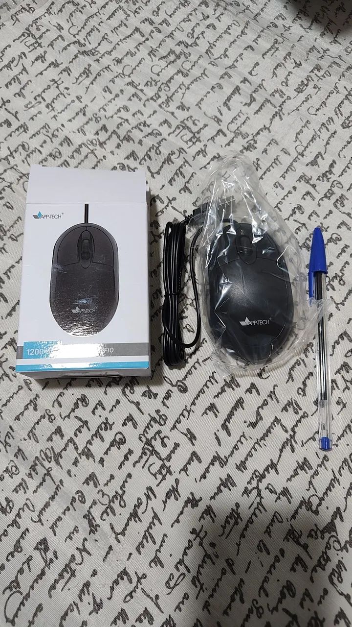 Mouse com Fio APP-TECH 1200 DPI - Foto 4