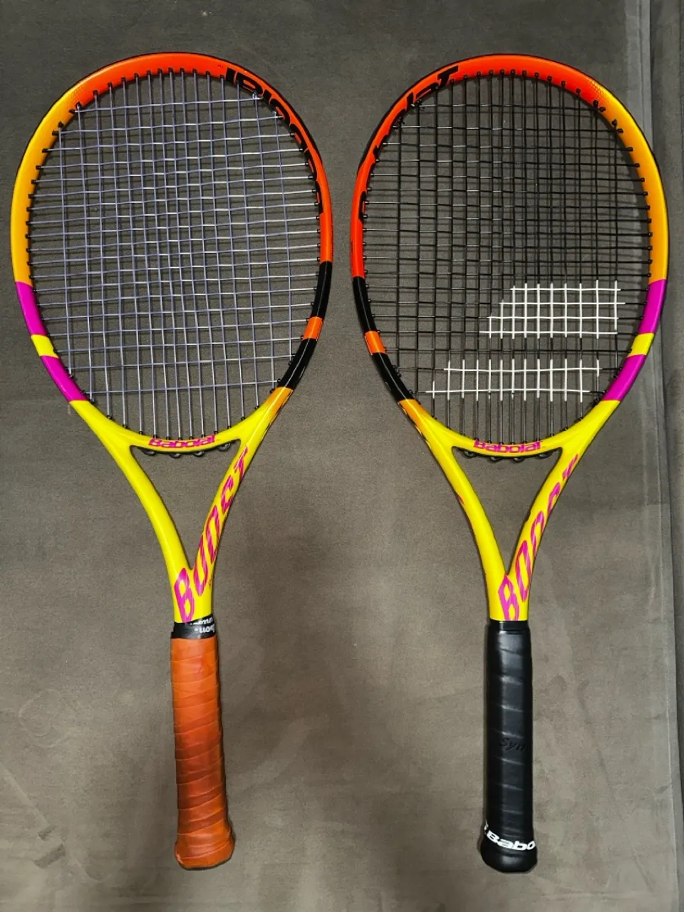Par de raquetes Babolat Encordoada Boost Aero Rafa 260g Woofersystem
