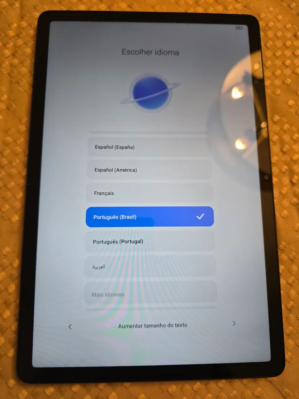 Redmi PAD SE com 256GB, 2 semanas de uso, perfeito estado