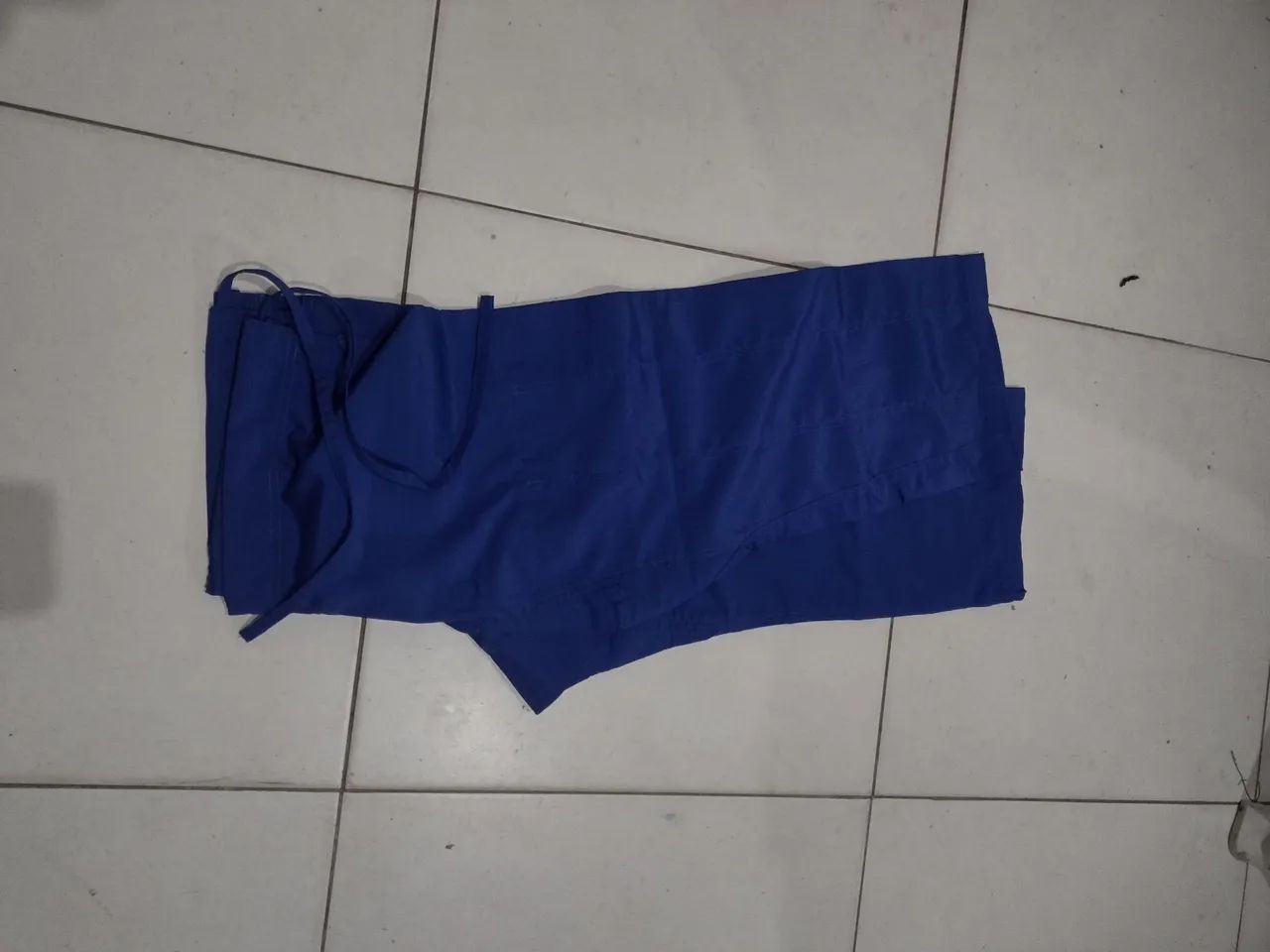 Calça de JiuJitsu A1 Azul e Branco modelo Atama - Foto 2