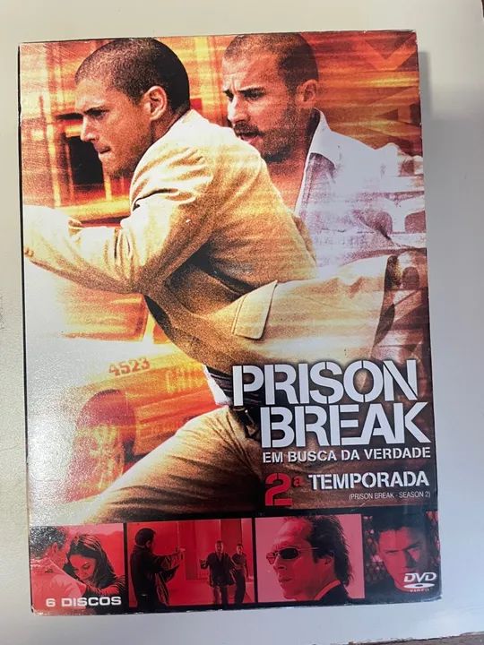 Prison Break - Temporadas Completa - 6 Discos - DVD - Foto 2
