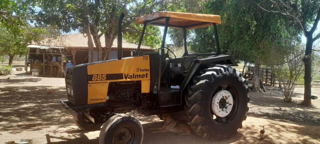 Valmet 885 com grade 14 disco e carrata - Foto 4