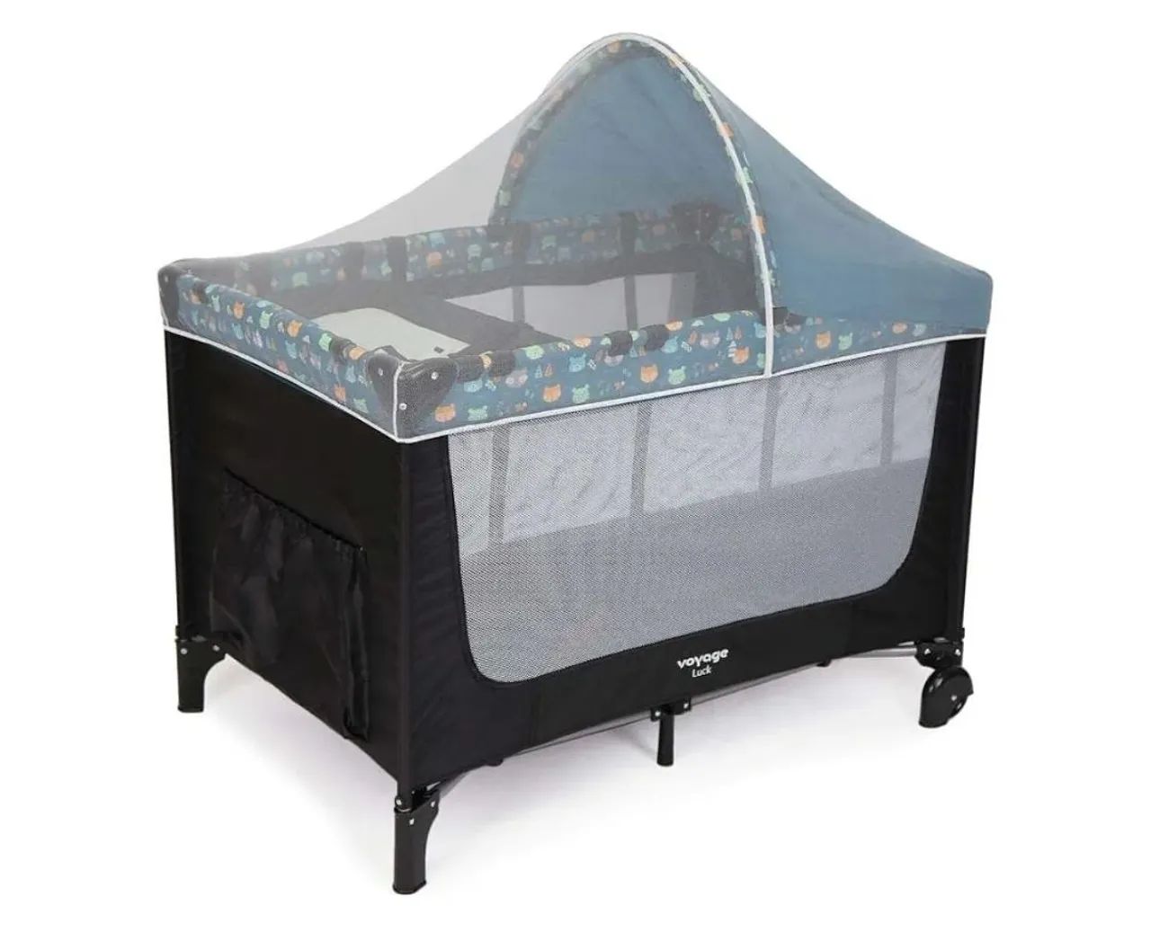 Berço portátil para bebê com mosquiteiro - Voyage 