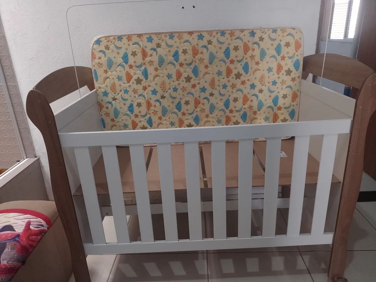 Berço completo com colchão 2 em 1 - Foto 5