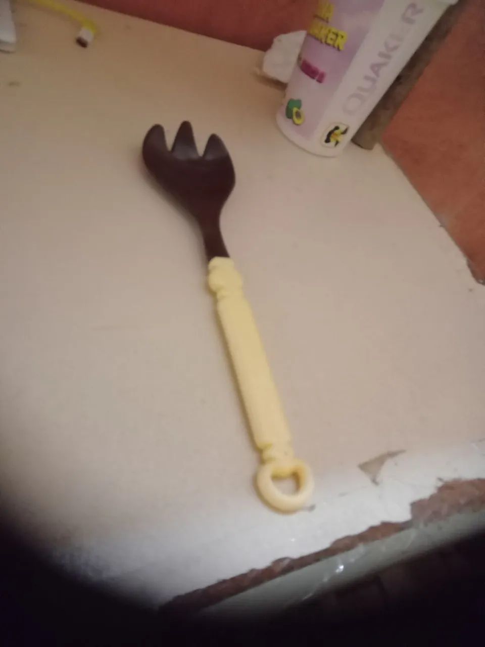 Colher de Salada de Madeira - Foto 4