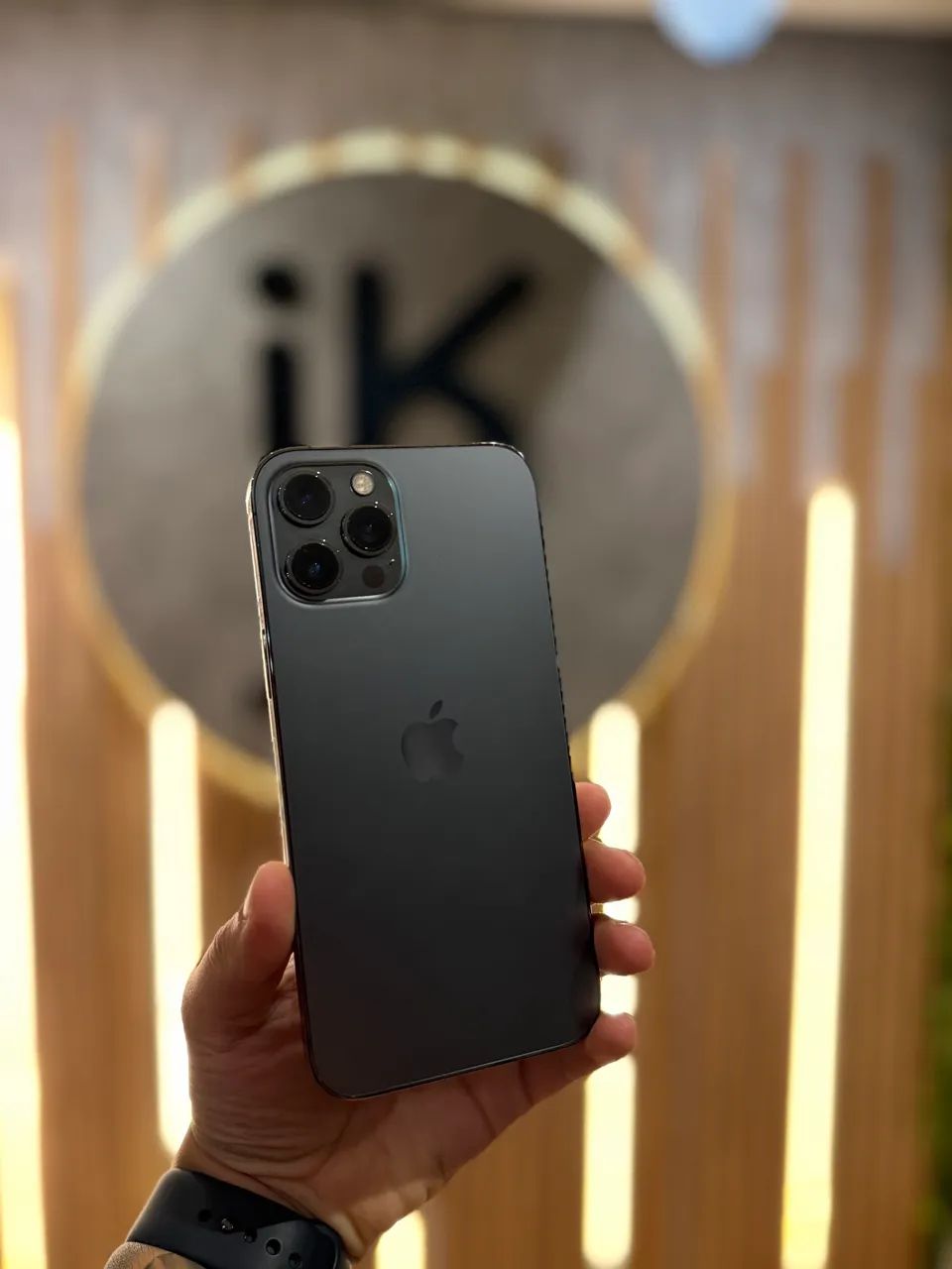 iPhone 12 Pro Max - 128GB Preto - COM RECIBO