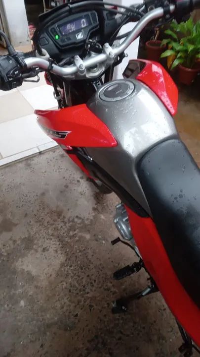 Moto Honda bros esdd - Vermelha - Ótimo estado - Foto 4