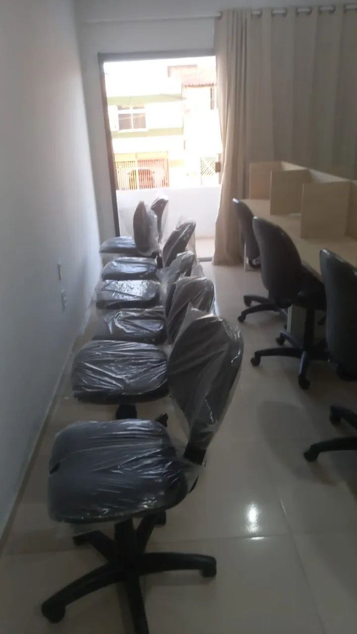 Cadeira com regulagem de encosto back systen