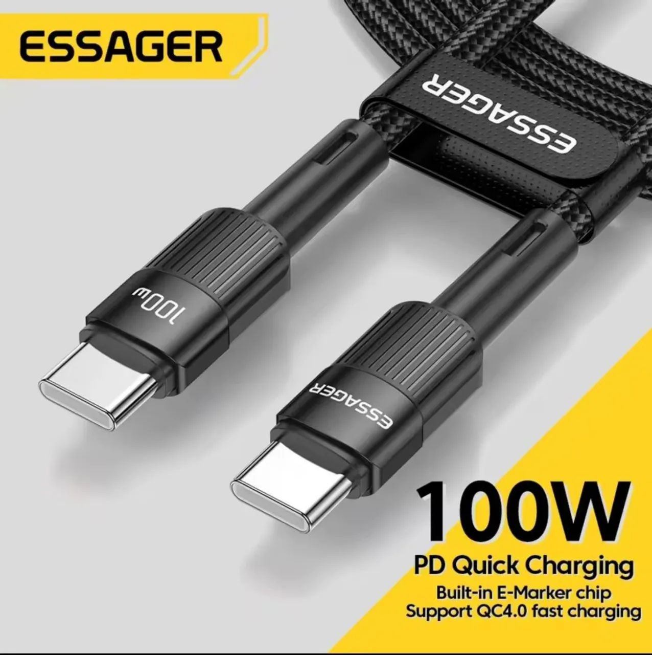 Cabo 1m 60w Carregamento Rápido PD