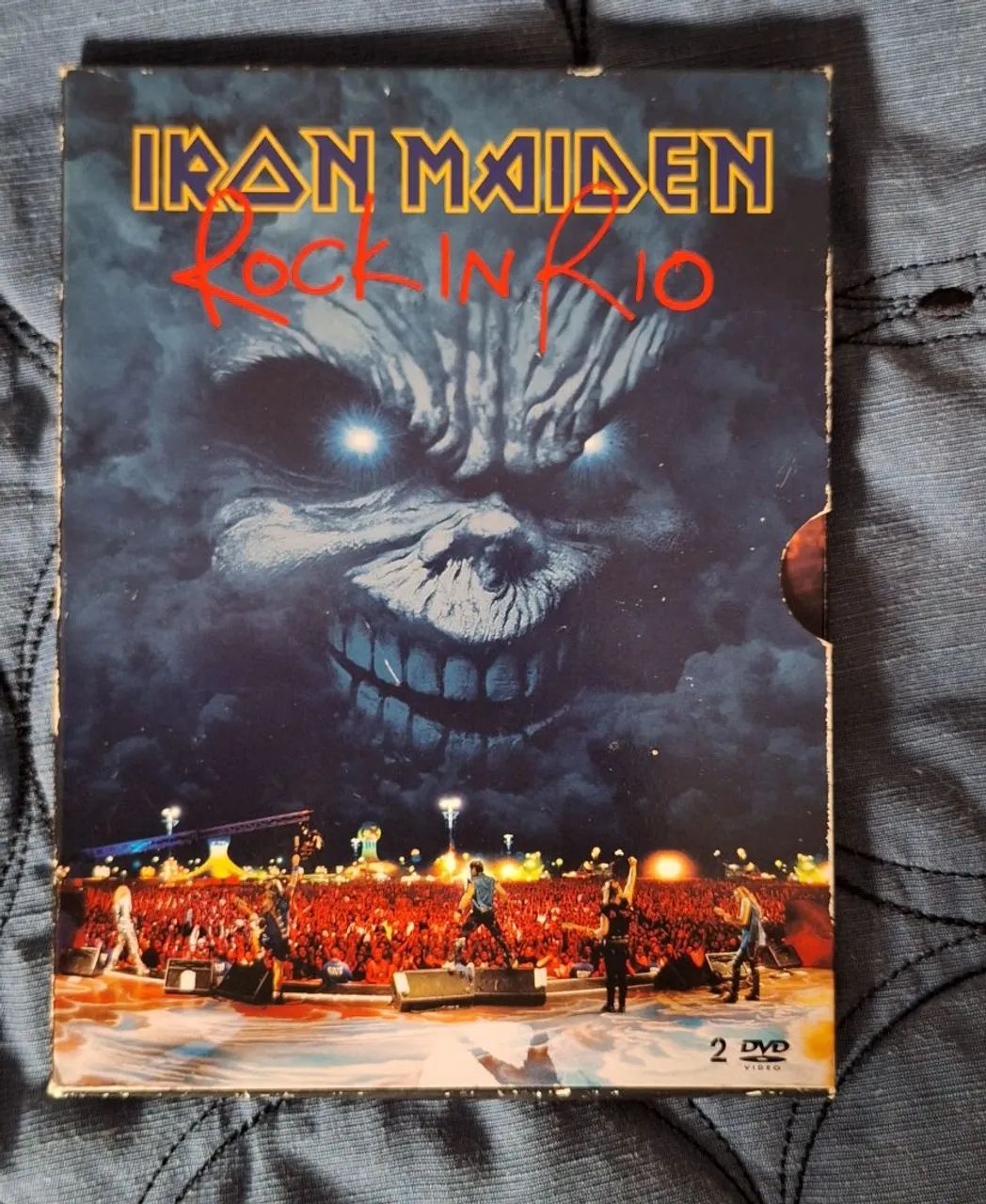 Dvd Iron Maiden Rock in Rio - Disco 1