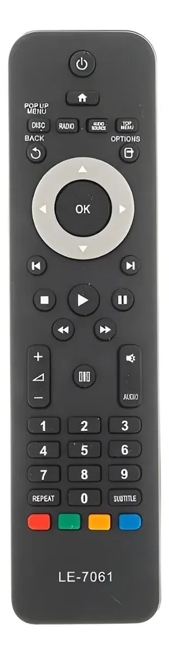 Controle Remoto Para Home Theater Philips Hts-3541