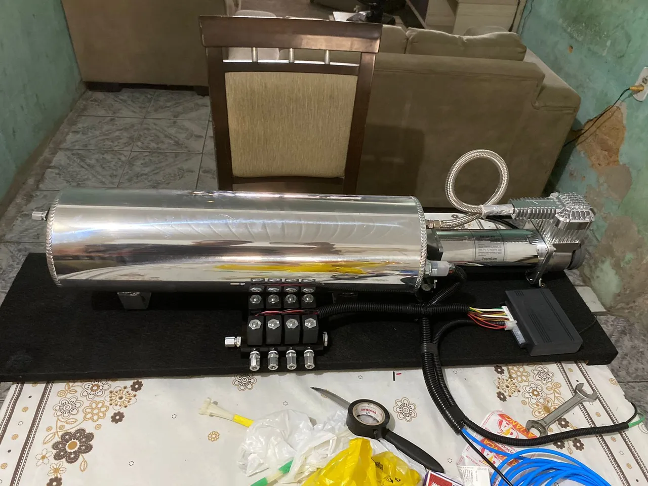Suspensao AR completa com sensor posição
