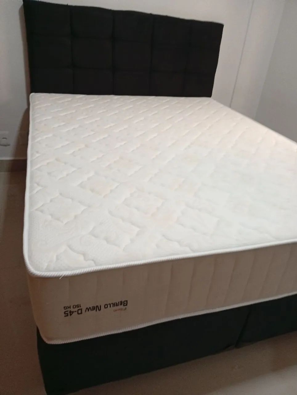 Cama Box com Colchão  so espuma Berillo New D-45
