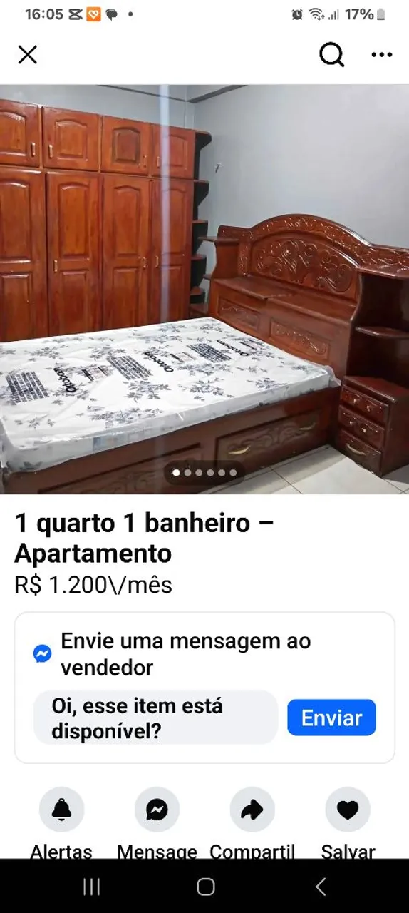 Alugo apto