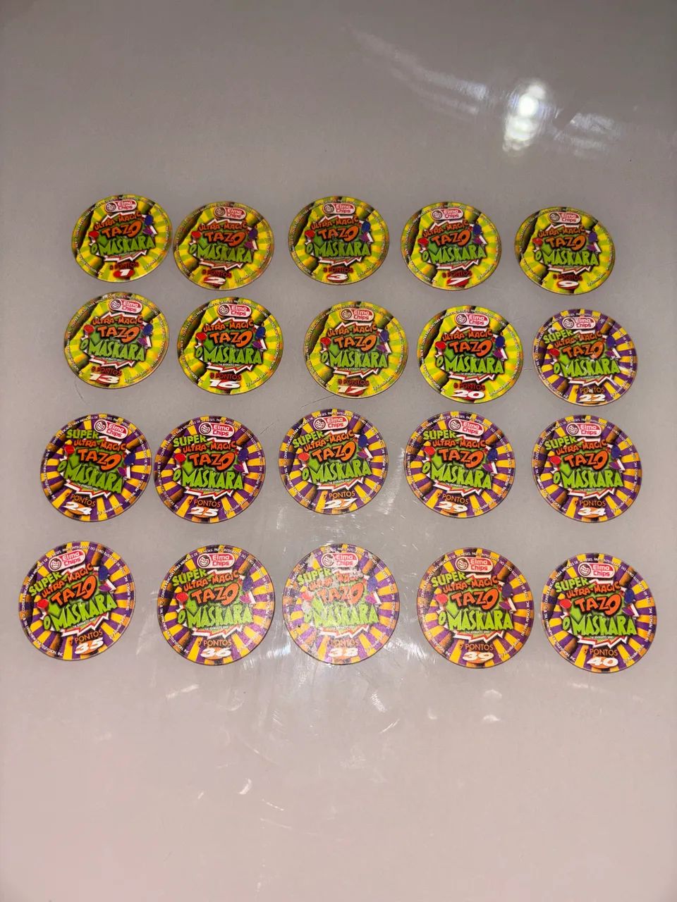 20 Tazos O Máscara - Foto 2