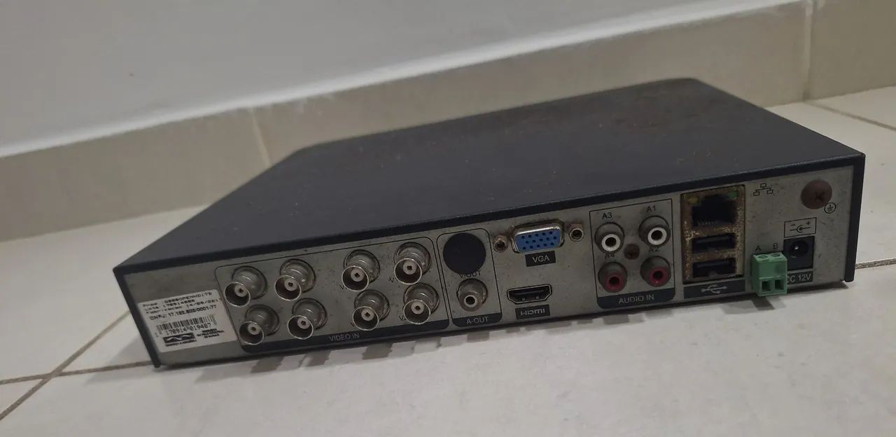 DVR Giga - 08 entrada para câmeras  - Foto 2