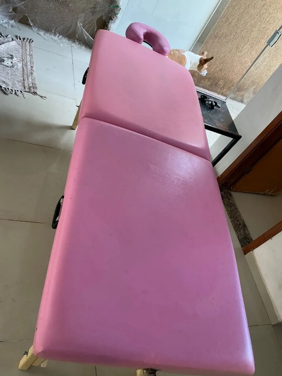 Maca Portátil  - Regulável - Rosa - Foto 3