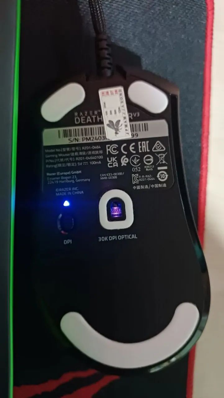 DeathAdder V3 Switch Optico - HyperPolling 8K Hz  - Foto 3